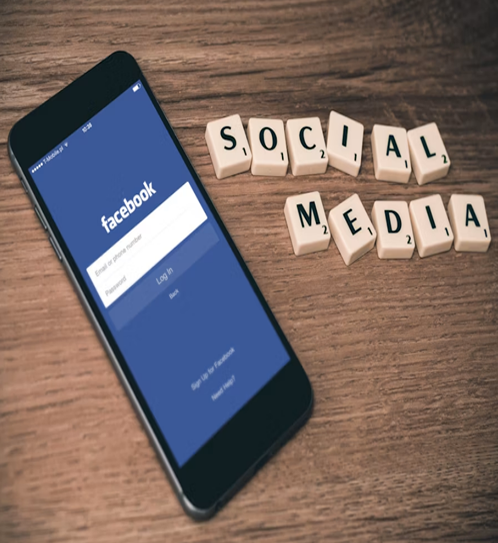 Dashboard de redes sociais mostrando métricas de vaidade